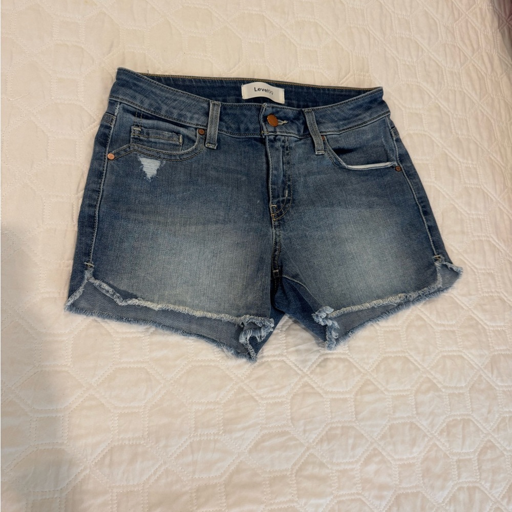 Level 99 Women's Blue Jean Shorts